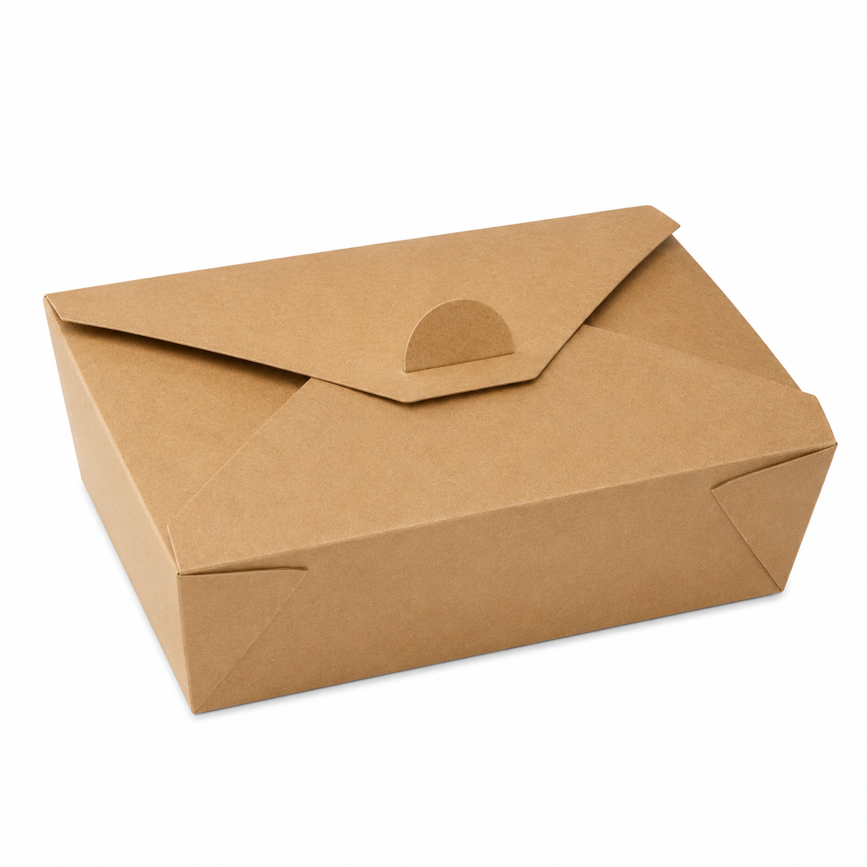 Boîte repas en carton kraft- 50 pièces